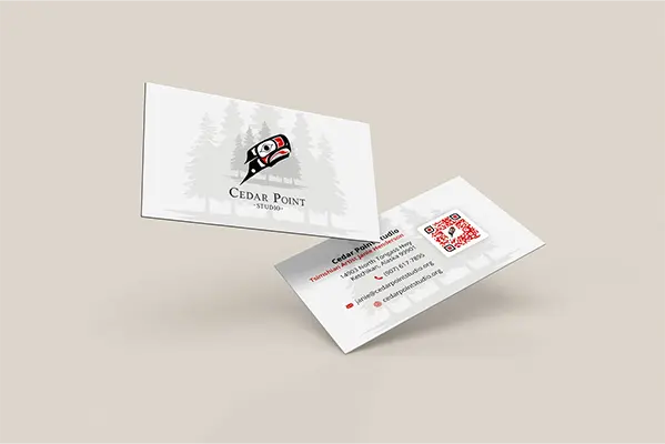 Cedar point business cards