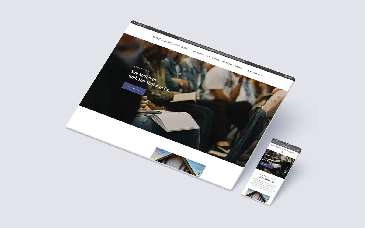 Ketchikan Church of Christ website preview image