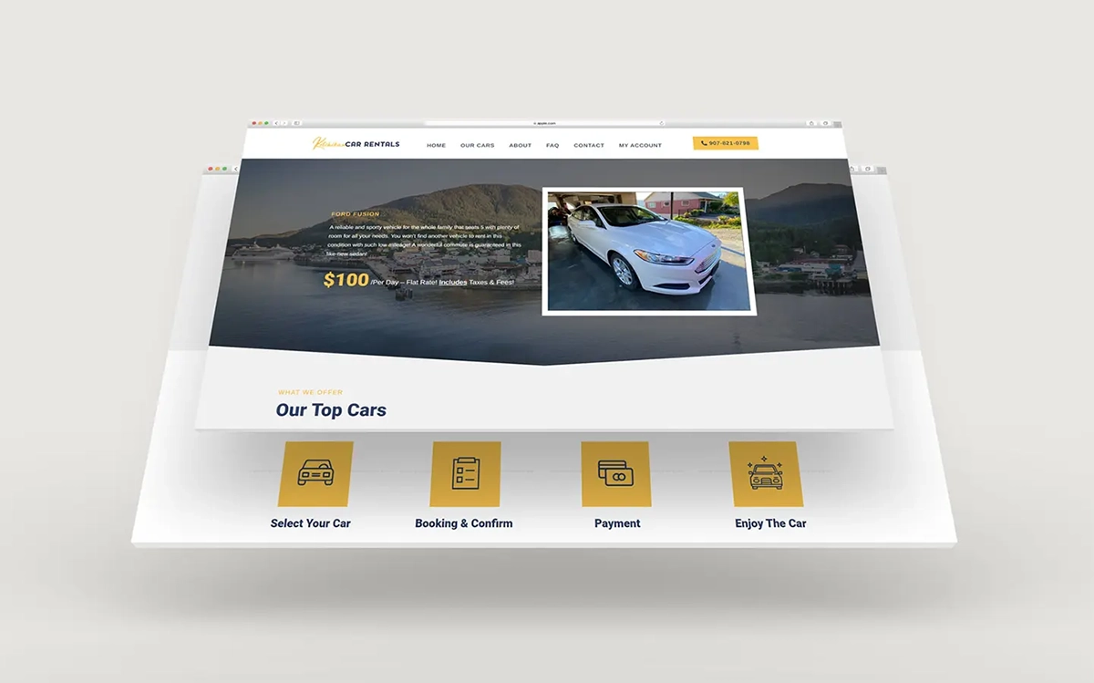 Ketchikan cars website preview image